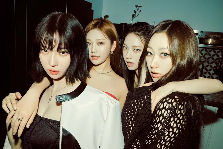 Girl grup rookie, aespa. (Sumber: Instagram @aespa_official)