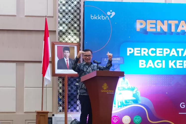 Kepsen: dr Hasto Wardoyo SPOg saat menutup Pentaloka Nasional. (Ayoyogya.com/Rahajeng Pramesi)