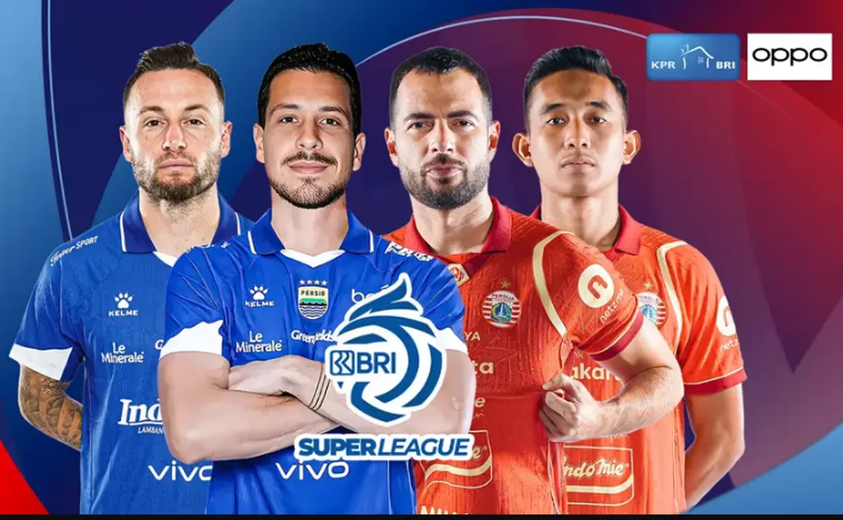 Link LIve Streaming  Persib Bandung VS Persija Jakarta (Tangkapan layar @vidio)