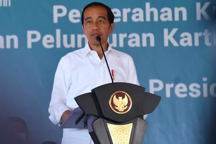 Presiden Jokowi Tegaskan Pemerintah Tak Intervensi Terpilihnya Erick Thohir Jadi Ketum PSSI (BPMI Setpres/Rusman)