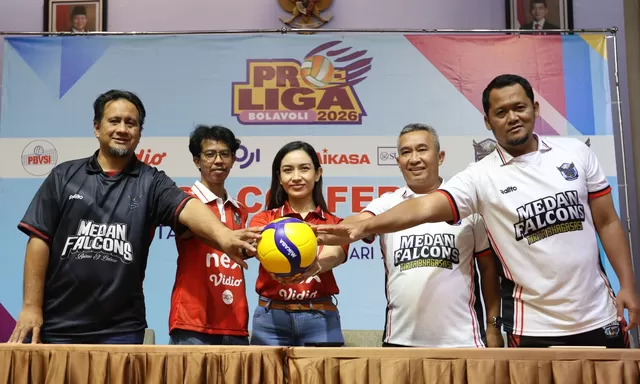 Tampil di Kandang, Medan Falcons Putra dan Putri Bidik Kemenangan Perdana di Seri II Proliga 2026
