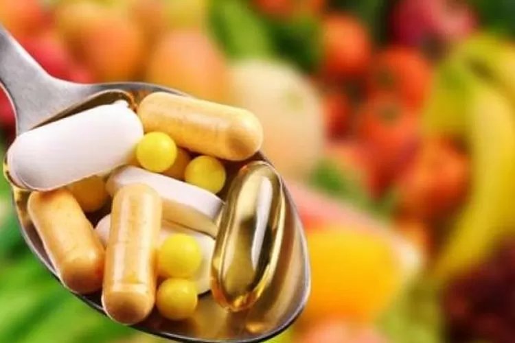 Ilustrasi vitamin. Perhatikan waktu minum vitamin yang tepat saat berpuasa