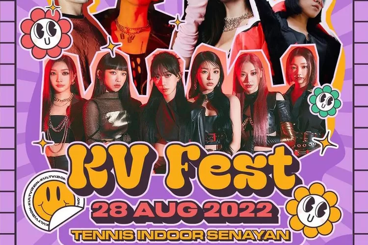 Secret Number jadi line up berikutnya yang akan memeriahkan 'KV Fest 2022' (instagram.com/kultvizion)