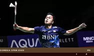 SEDANG BERLANGSUNG! Final Indonesia Open 2023, Antony Sinisuka Ginting VS Viktor Axelsen