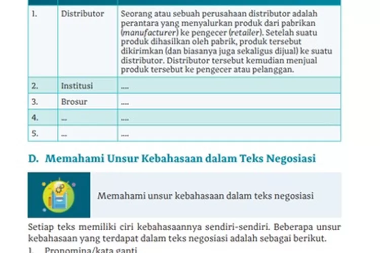 Kunci Jawaban Cerdas Cergas Berbahasa Dan Bersastra Indonesia Kelas 10 ...