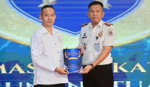Kalapas Gunungtua Hadiri Penyampaian Penilaian Ombudsman RI