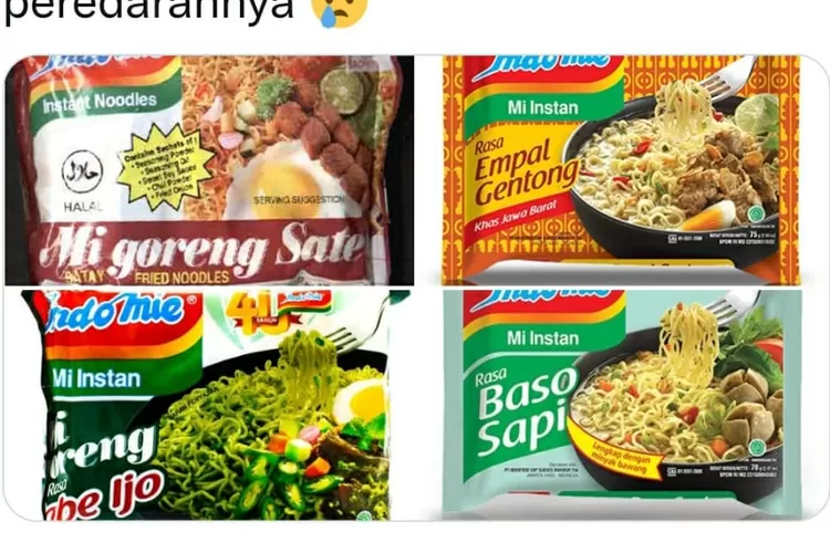 di Twitter, Netizen Bahas Varian Rasa Indomie yang Sudah Tidak Diproduksi (Twitter)