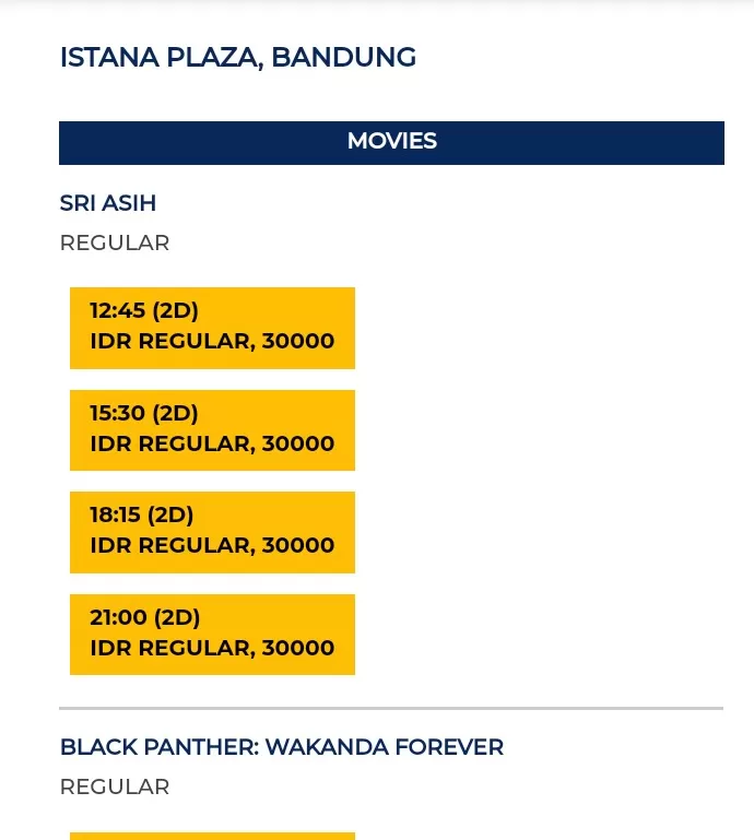 Jadwal Tayang Untuk Besok 18 November 2022 Di Bioskop Istana Plaza Bandung Lintas Pewarta 7619