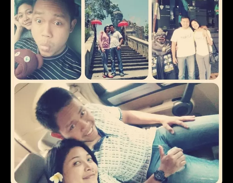 Potret kebersamaan AKP Rita Yuliana dan AKP Komang Yogi Arya Wiguna.