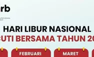 Resmi ditetapkan Pemerintah! Ini Jadwal Hari libur nasional dan cuti bersama 2023