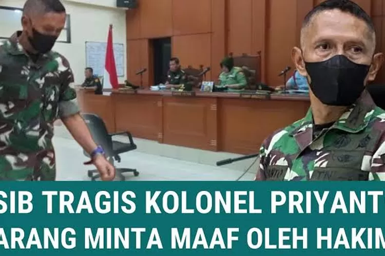 Kolonel Inf. Priyanto terancam penjara seumur hidup. Foto/YouTube.