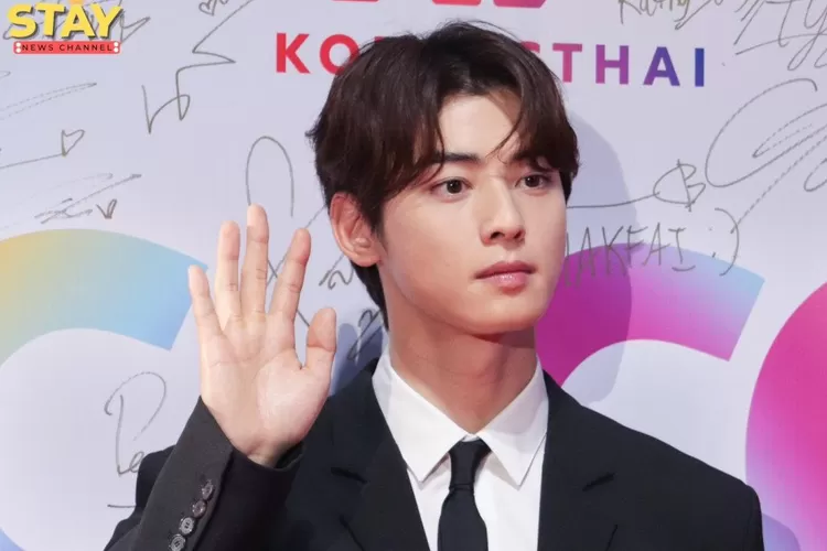 Cha Eunwoo ASTRO tampil pertama kali di publik usai Moonbin meninggal dunia (Stay News Channel)