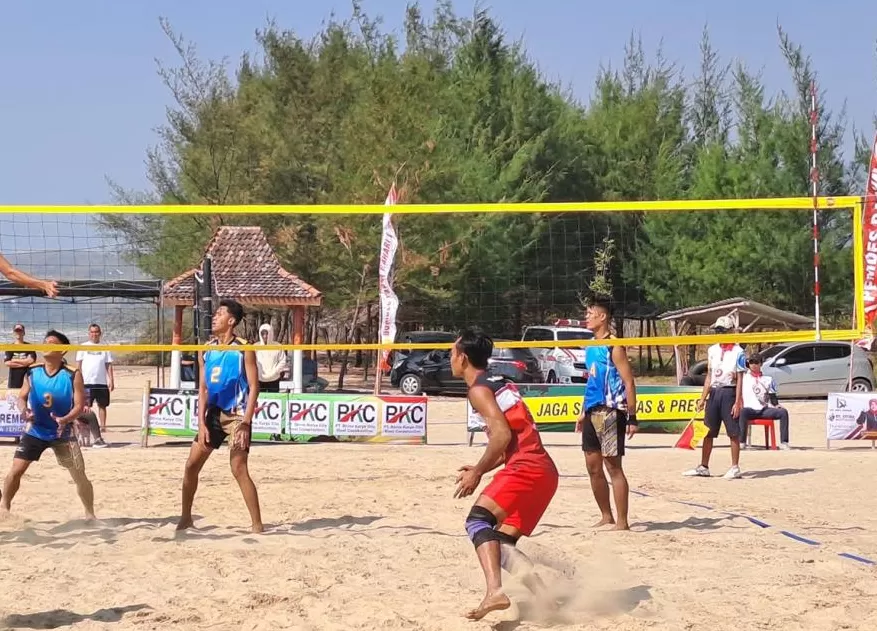 Desa Dasun di Rembang siap jadi tuan rumah voli pantai Pra Porprov 2026. Foto: dasun.desa.id