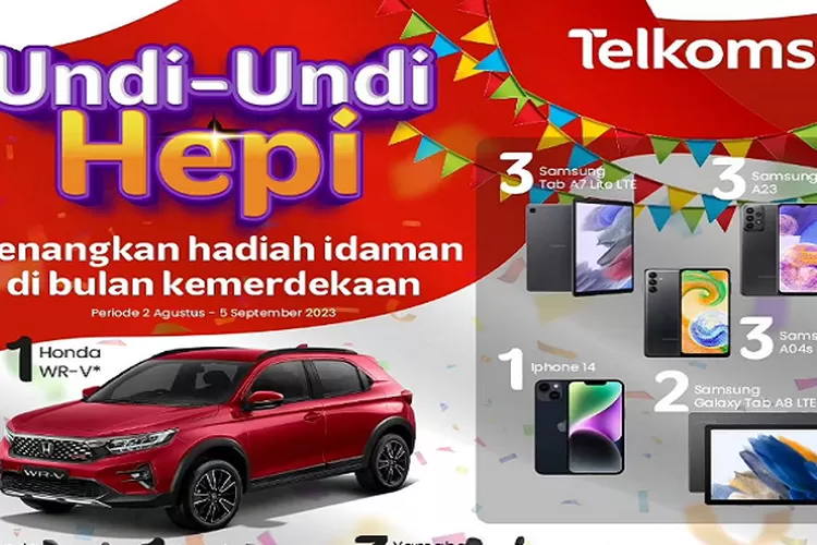 SELAMAT! Hasil Undian Telkomsel Poin Periode 32 Undi Undi Hepi 30 ...