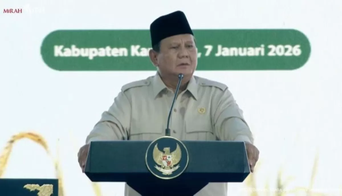 Presiden Prabowo Subianto mengaku ada pihak yang ingin memberi suap untuk dirinya. (SabanaPedia.com/Setpres)