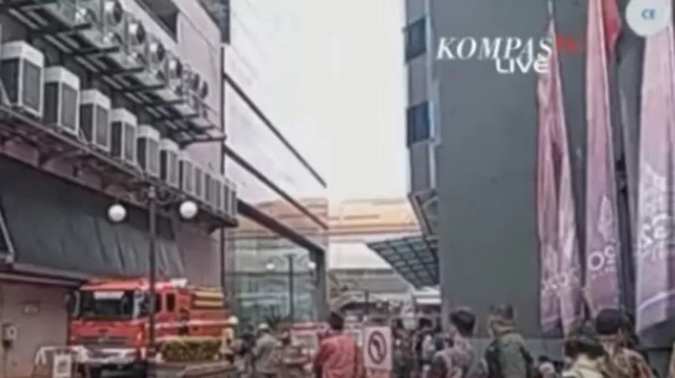 Kantor Kemenkumham kebakaran hari ini