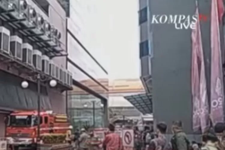 Kantor Kemenkumham kebakaran hari ini