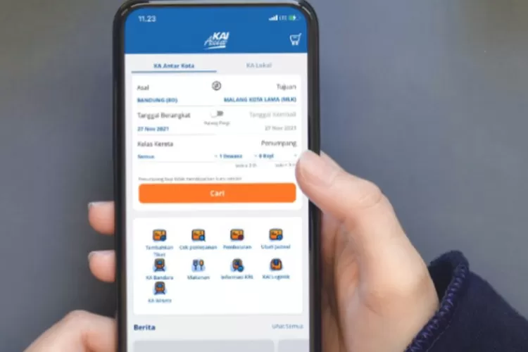 Cara Membatalkan Tiket Kereta Api Online Di KAI Acces Secara Mudah Dan ...