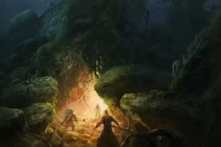 Ilustrasi Goa, salah satu tempat yang disukai jin.