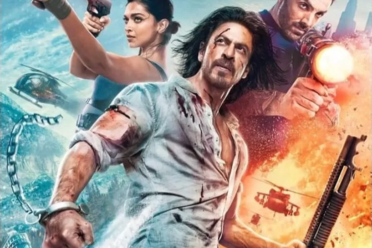 Film terbaru Shah Rukh Khan Pathaan. Sumber foto Instagram @deepikapadukone.