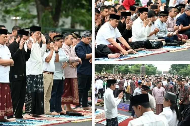 Laksanakan Sholat Idul Adha 1444 H di Yogyakarya, Jokowi: Harta adalah Titipan dan Amanah (Tangkapan layar Twitter @jokowi)