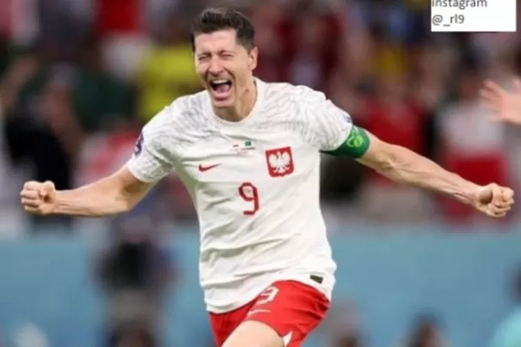 Robert Lewandowski, kapten tim nasional Polandia di Piala Dunia, Qatar 2022