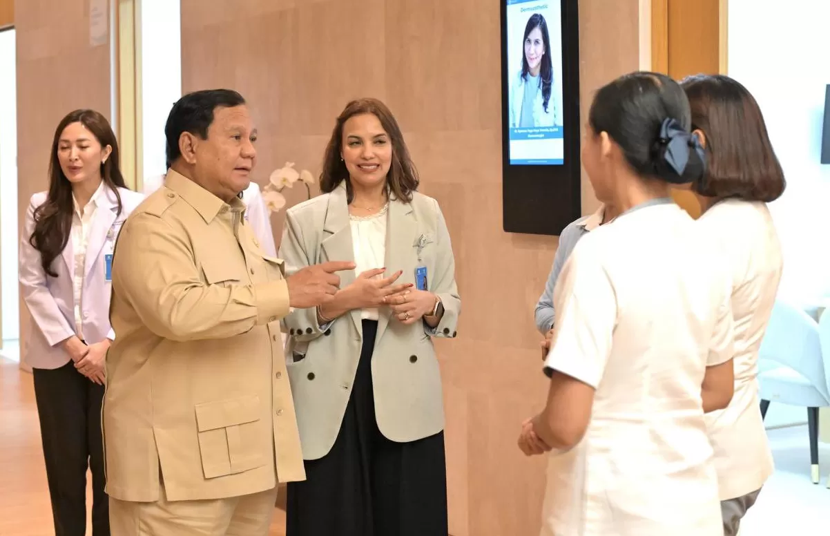 Prabowo resmikan NSWAC di RSUP Prof IGNG Ngoerah, Kota Denpasar, Rabu 25 Juni 2025. (X @kemensetnegRI)