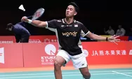Alwi Farhan dan ‘Ratu Rubber Game’ Gugur, Praktis Indonesia Andalkan Gregoria di Kumamoto Masters 2025