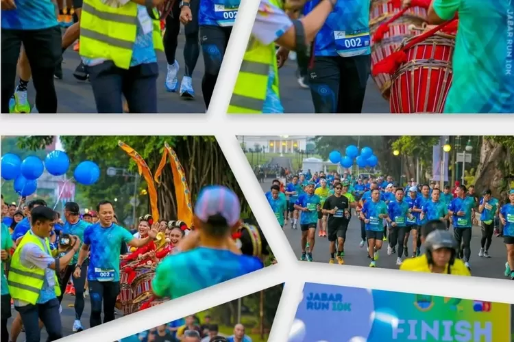 Heboh! 2000 Pelari Ikut Ramaikan Jabar Run 10K 2023 di Kota Bogor