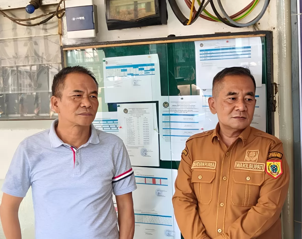 Kalapas Kotapinang Bersama Wakil Bupati Labuhanbatu Selatan 