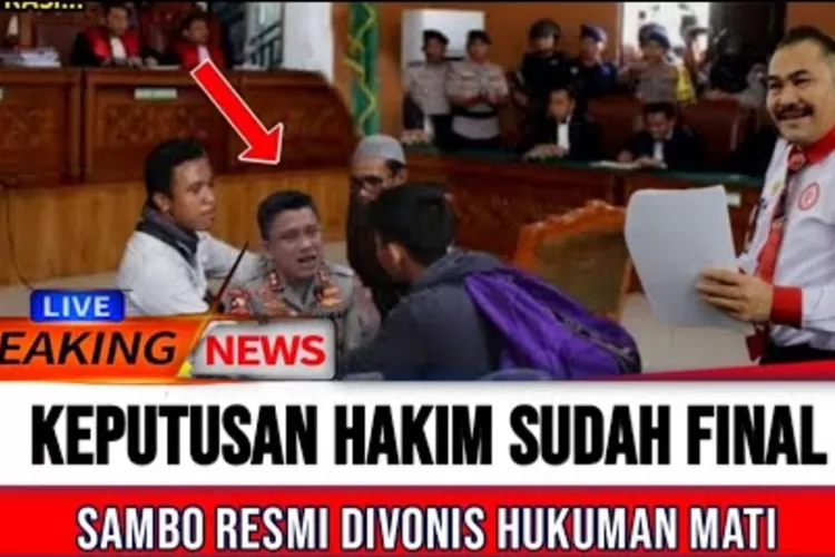 CEK FAKTA: Tangis Ferdy Sambo Pecah Setelah Hakim Putuskan Vonis ...