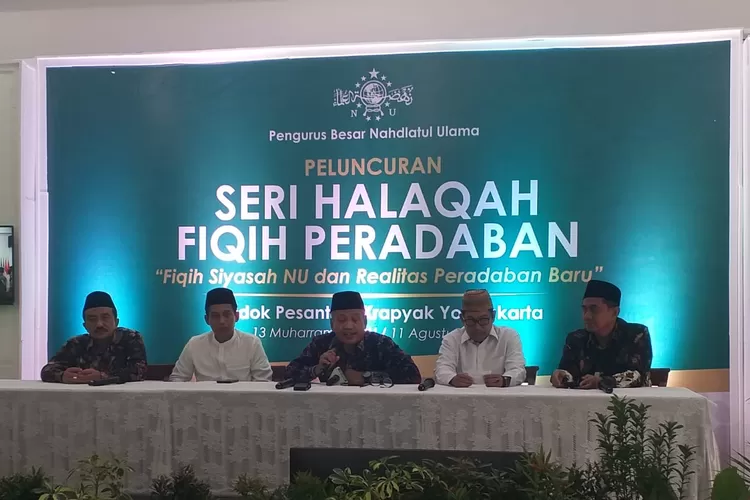 Konferensi Pers Peluncuran Seri Halaqah Fiqih Peradaban. (Ayoyogya.com/Rahajeng Pramesi)