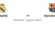 Real Madrid vs Barcelona di Leg I Copa del Rey, Cek Prediksi Pertandingan dan Susunan Pemainnya