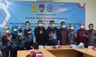 Fakultas Tenik USM Teken MoU dengan UPGRIS dan UNIMUS