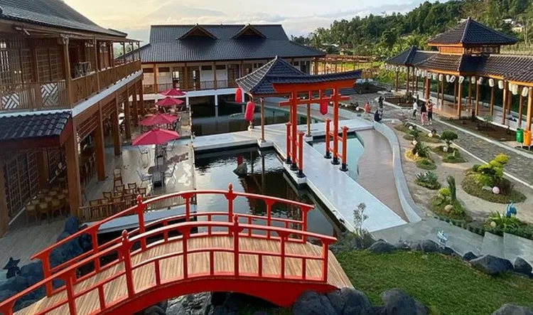 Aki Koe-En Wisata Ala Jepang di Bogor Jawa Barat.