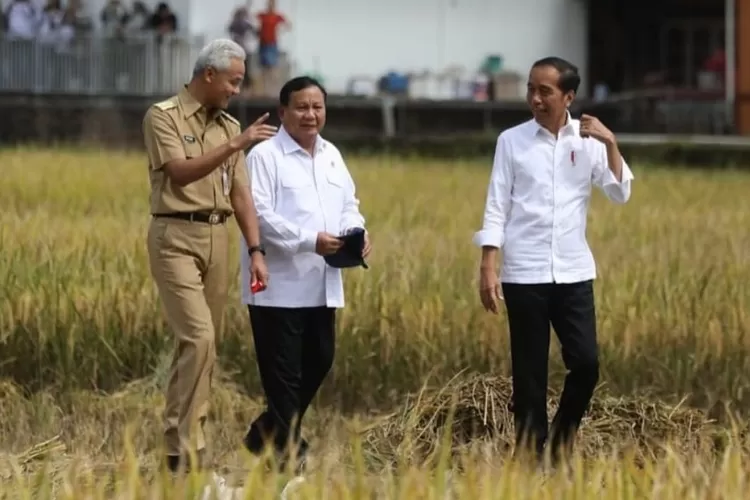 Promosikan Duet Ganjar-Prabowo? Jokowi Disebut-sebut Pamerkan Pasangan Ini di Kegiatan Panen Padi (IG Ganjar Pranowo )