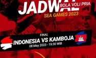 LINK NONTON LIVE STREAMING Indonesia vs Kamboja di Final Voli Putra SEA Games 2023, Gratis Cuma di SINI!