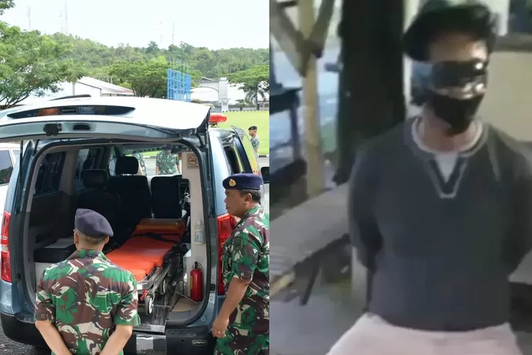 Detik detik intel Prajurit TNI AL dirampok saat mudik (Kolase Instagram @lantamalxvisorong dan Instagram @kami.nkri)