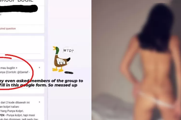 Awas Beredar Google Form Revenge Porn Serem Banget Ya Allah  