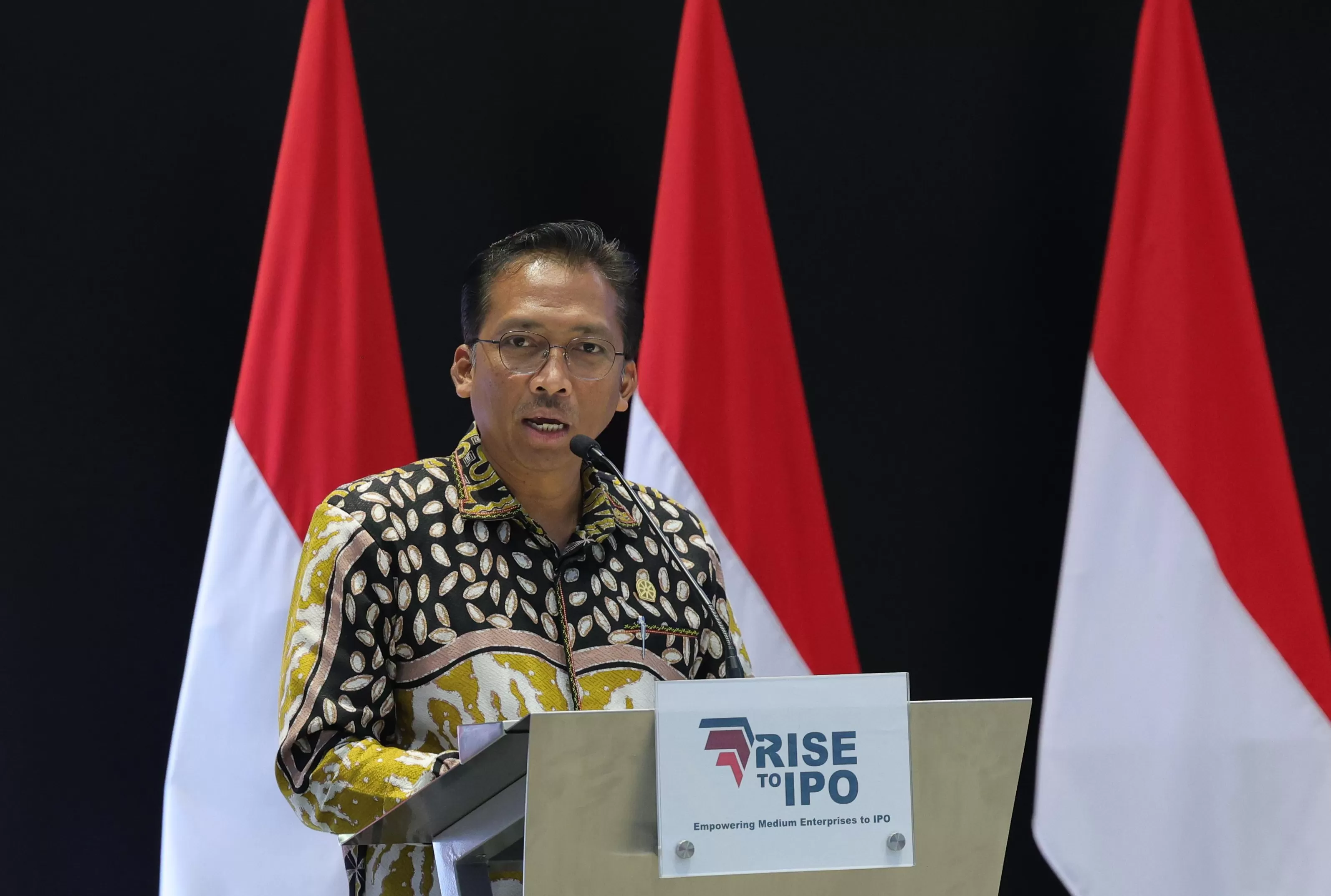 Deputi Bidang Usaha Menengah Kementerian UMKM, Bagus Rachman.