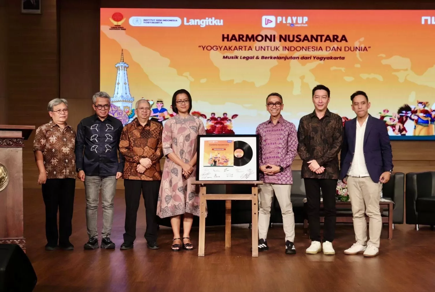 Peluncuran gerakan Harmoni Nusantara dengan tema &ldquo;Yogyakarta untuk Indonesia dan Dunia&rdquo;, beberapa waktu yang lalu.