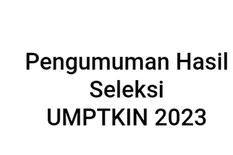 Hari Ini Jadwal Pengumuman UM PTKIN Cek Nama Kamu Di Link Ini Pos Flores