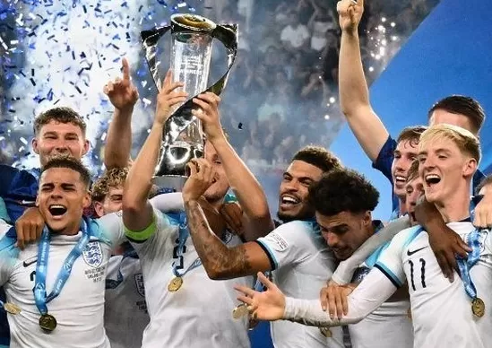 Timnas Inggris U21 menjuarai Piala Euro U21 setelah berhasil menundukkan Timnas Spanyol 