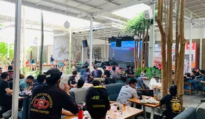 Semarakkan MotoGP Mandalika, DAM Ajak Komunitas Honda Nonton Bareng dan Rolling City di Bandung