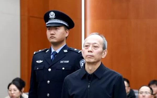 Eks Menteri Olahraga China Gou Zhongwen dihukum mati tertangguhkan karena kasus suap. (X)