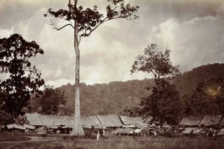 Bingkai Kenangan RTH Muara Labuh Solok Selatan di Massa Lalu: Denyut Nadi Roda Ekonomi/Foto: tropenmuseum kurun waktu tahun 1877-1879