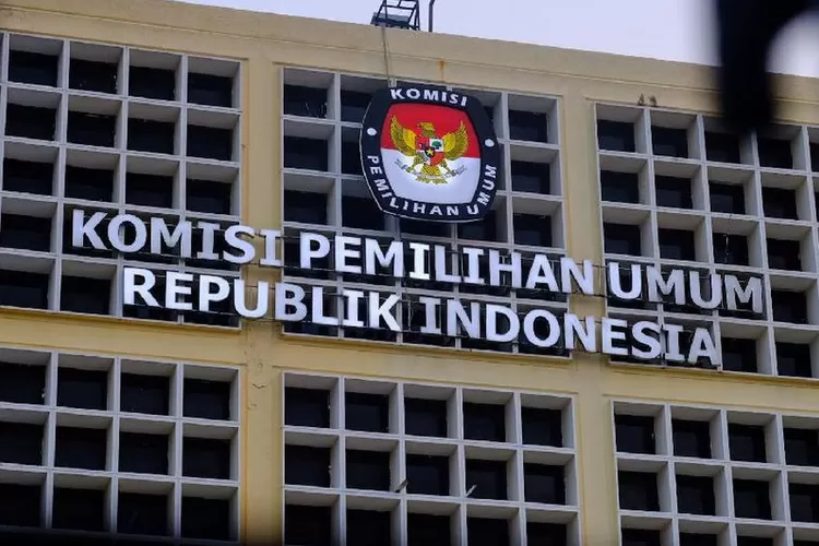 Ilustrasi Gedung KPU. KPU buka suara terkait penggunaan dana haram dari transaksi narkoba untuk dana kampanye Pemilu 2024embiayai 