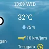 BMKG : Prakiraan Cuaca di Kota Jambi Hari ini,  Siang Hingga Malam Diperkirakan Bakal Hujan 
