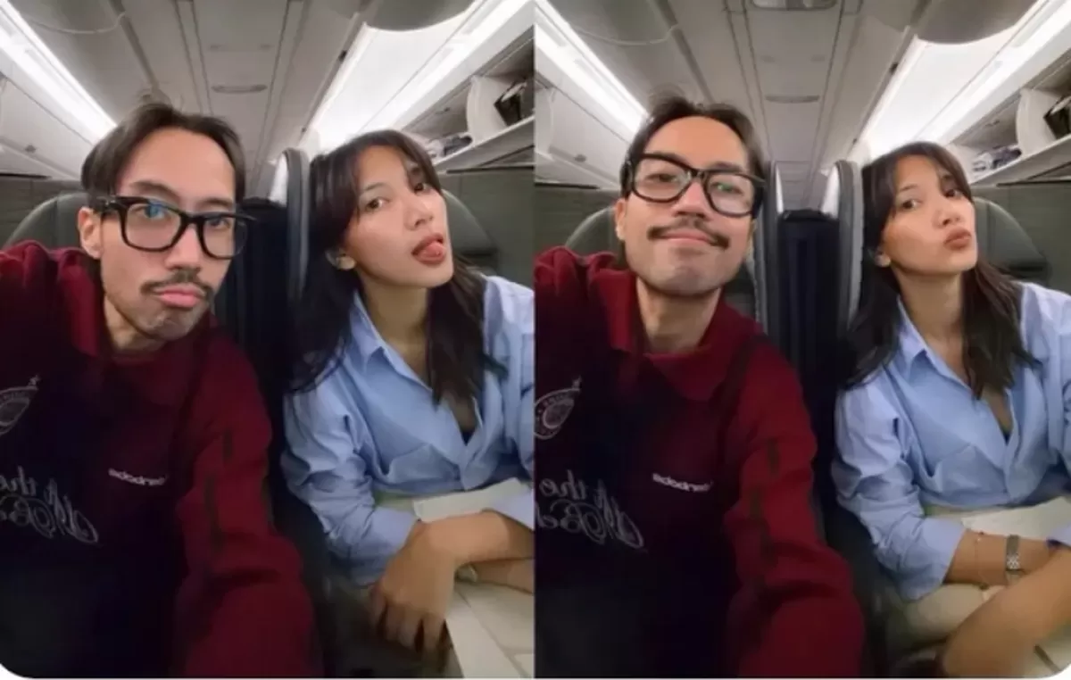Potret Vidi Aldiano yang bikin pangling karena penampilan wajah berkumis saat bagikan momen liburan bareng Sheila Dara (Instagram/vidialdiano)
