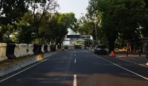 Pagi Ini Ada Penutupan Jalan di Medan Merdeka Barat Jakpus, Ini Penyebabnya